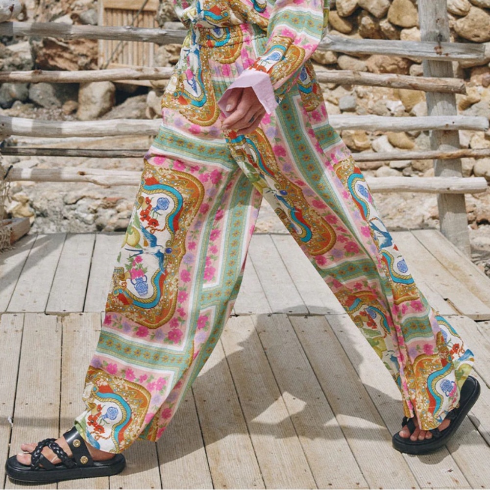 Maddelena mosaic pants UFT